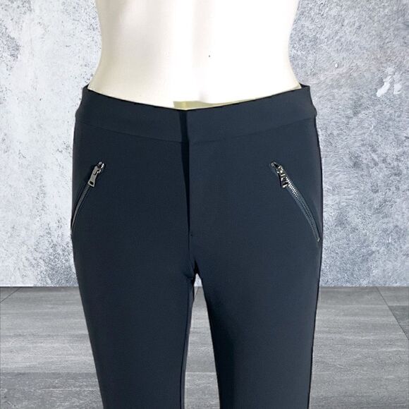 Rebecca Taylor Ava Techy Slim Pant In Navy - Picture 2 of 6